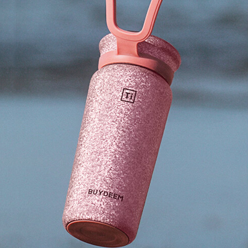 北鼎保温杯450ML纯钛养生茶水分离T101(颜色随机)高清大图