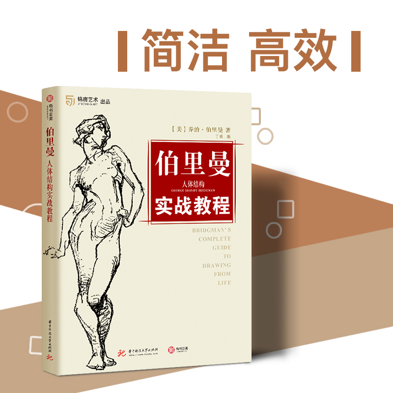 [正版]伯里曼人体结构实战教程 人体素描基础 人物速写线描 素描技法绘画教学解剖 美术书