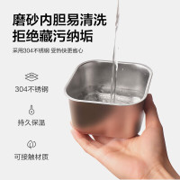 苏宁宜品X生活元素电热饭盒保温可插电加热自热蒸煮饭带饭热饭菜神器上班族F36学生带饭热饭宿舍