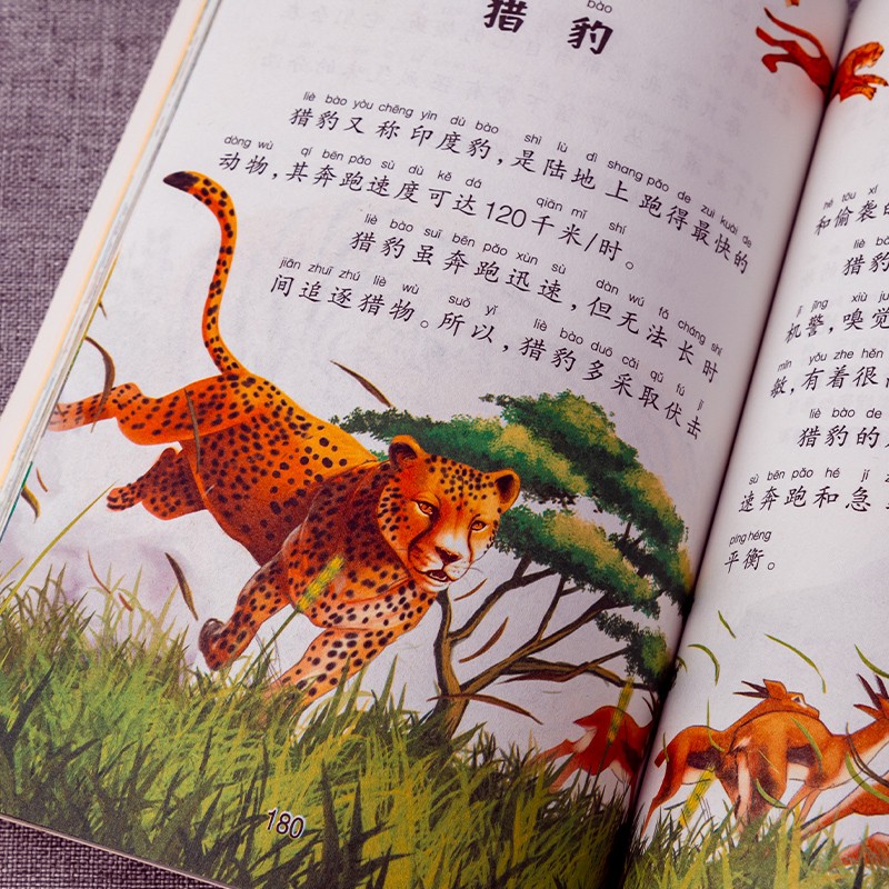 [热卖]中国少年儿童百科全书 [正版]中国少年儿童百科全书大百科全套十万个为什么小学版彩图注音动物世界植物天地海洋生高清大图