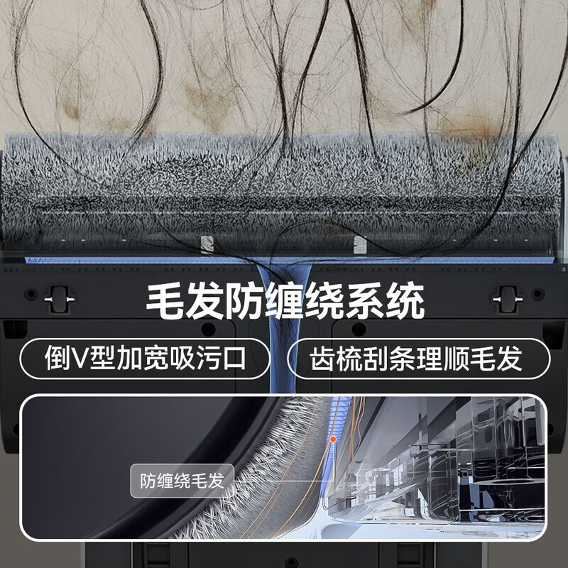 UWANT友望云朵D5 Pro推入式洗地机可洗电机躺平烘干除菌高清大图