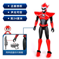 迷你特工队X玩具儿童金刚变形机器人玩具男孩节日礼物儿童卡通周边 特工战士赛米8614