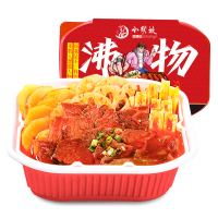 ( 单件免邮)小龙坎沸腾牛肉自热小火锅380G速食懒人方便自助自煮速热荤菜版