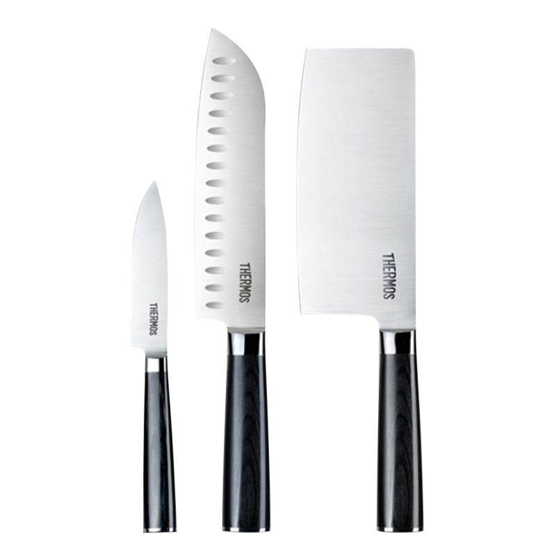 膳魔师刀具三件套(菜刀+三德刀+水果刀)FE-6003