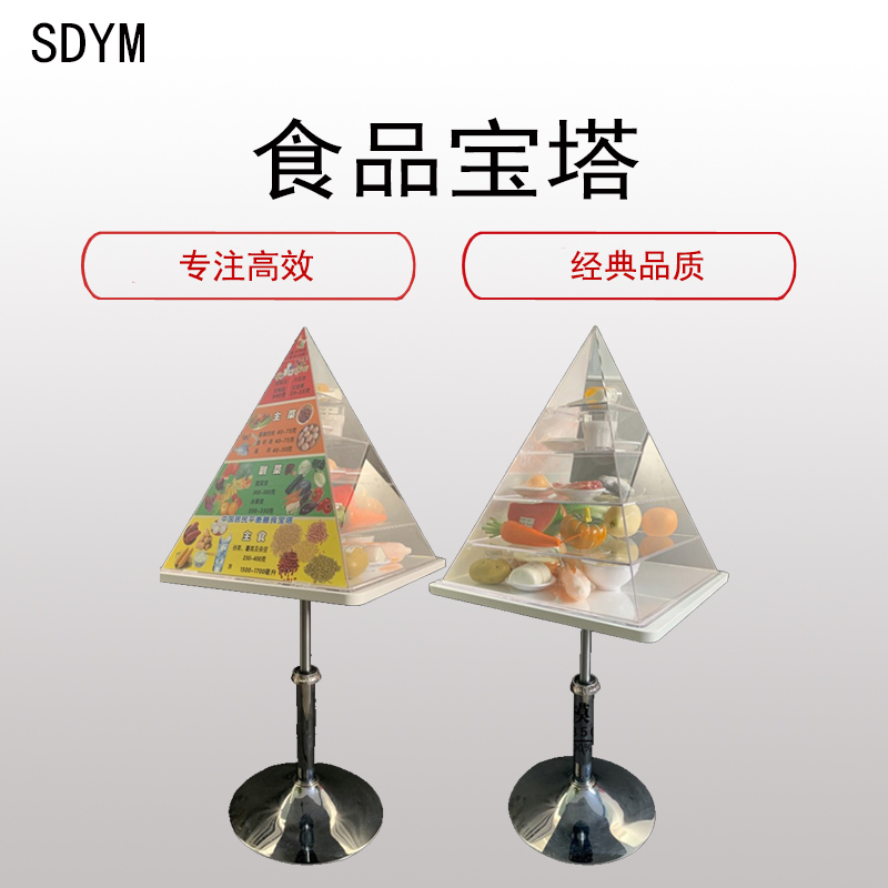 山东医模(SDYM)食 品宝 塔 (膳食宝塔 膳食平衡宝塔 模型50*50*140)