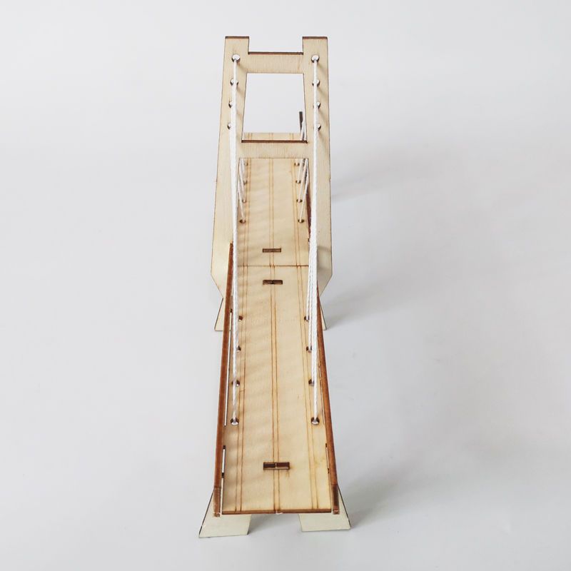 小学生玩具科学实验模型diy科技小制作斜拉桥儿童手工拼装材料包材料