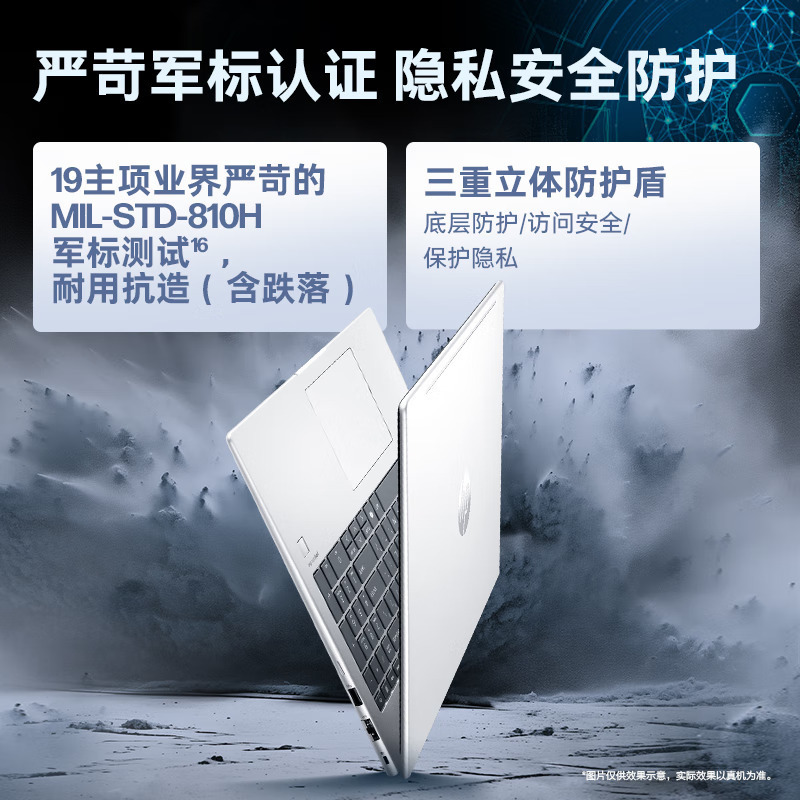 惠普(HP)战66七代 A29X5PC酷睿 16英寸商务办公学习本定制轻薄本笔记本电脑(英特尔酷睿Ultra5 125H 32G内存 512GB固态 指纹识别 AI高性能 长续航)