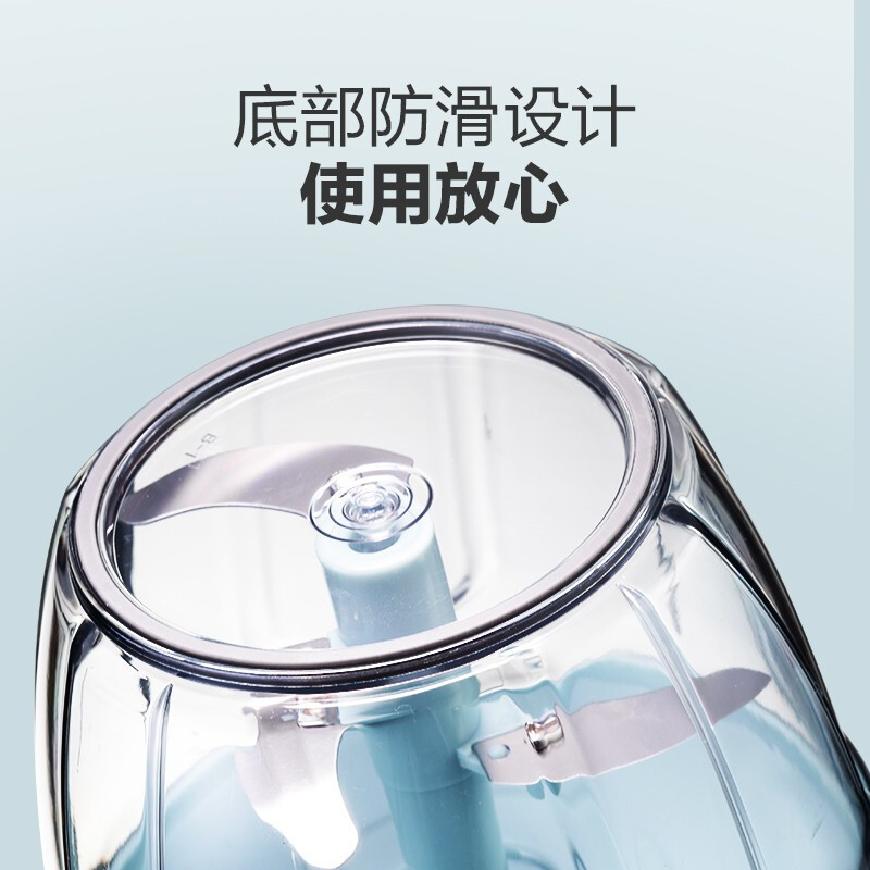 苏泊尔(SUPOR)蒜泥器手动压蒜捣蒜泥神器打蒜蓉大蒜搅碎机切绞拉蒜末家用组合KG40AB10+KG40AB10