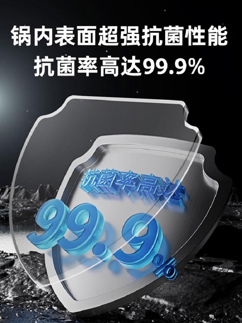 康巴赫真钛0涂层不粘炒锅炒锅煎锅多用途锅第三代32cm KGO-C32T高清大图