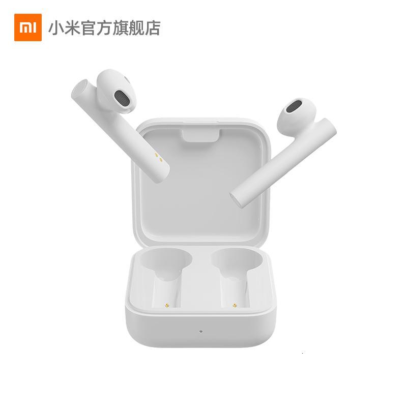 小米Air2 SE真无线蓝牙耳机双耳运动适用于华为苹果通用官方正品 白色