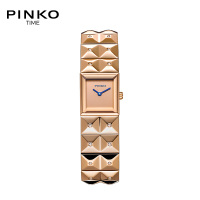 欧美品牌意大利进口Pinko简约时尚石英女表Cherimola系列玫瑰金钢带