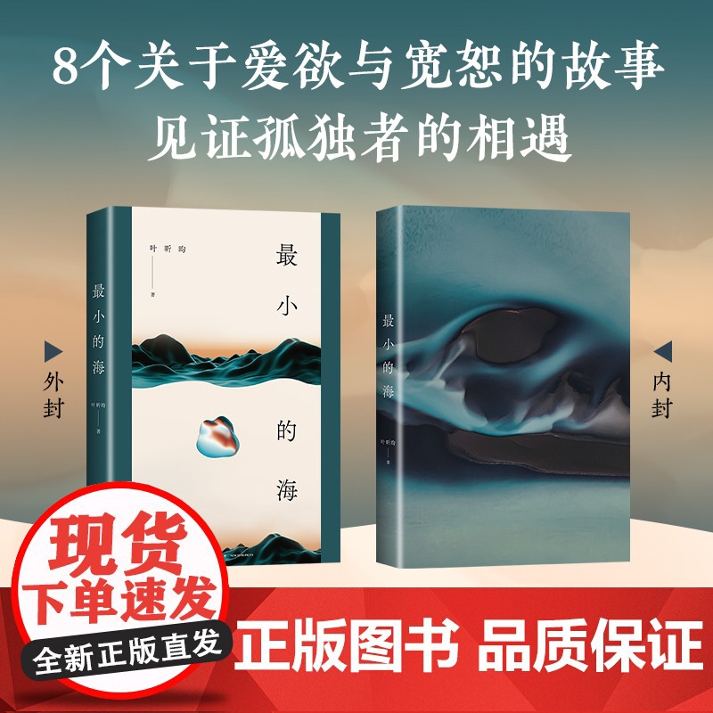 最小的海 余华作序 莫言苏童 我在岛屿读书 90后作家叶昕昀小说集 有yan火气有洞察力的文学新声音 八个关于爱欲与宽恕高清大图