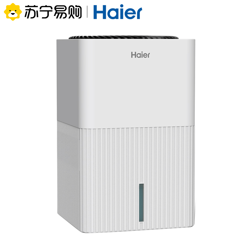 海尔(Haier)无雾加湿器家用静卧室办公室桌面大容量孕妇婴儿净化空气纯净蒸发加湿器 智能恒湿 循环风扇SZ300-D1