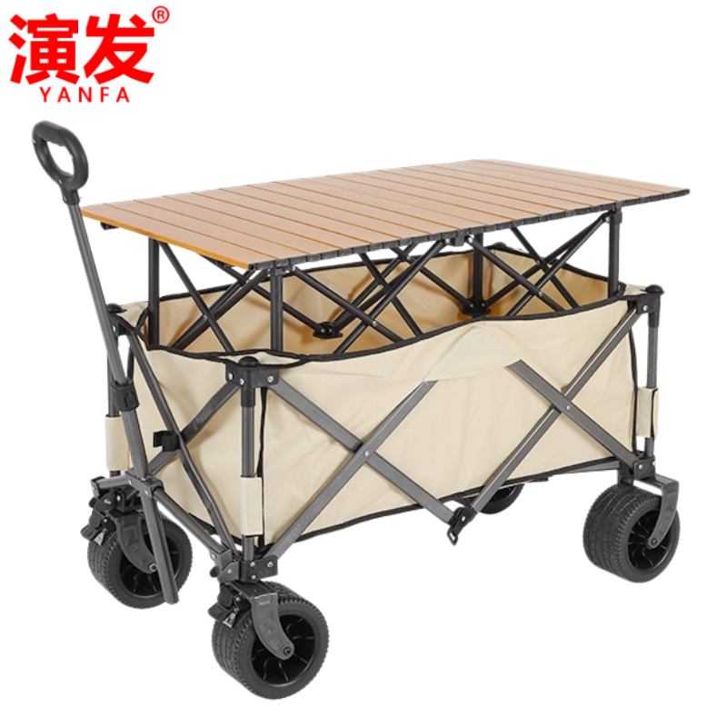 演发 露营车10cm宽轮+二用桌板套