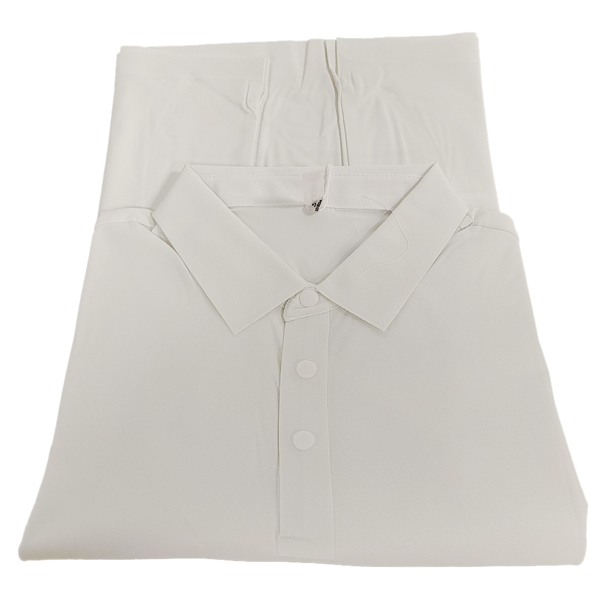 鸽护 短袖POLO定制 抗皱白色 件高清大图