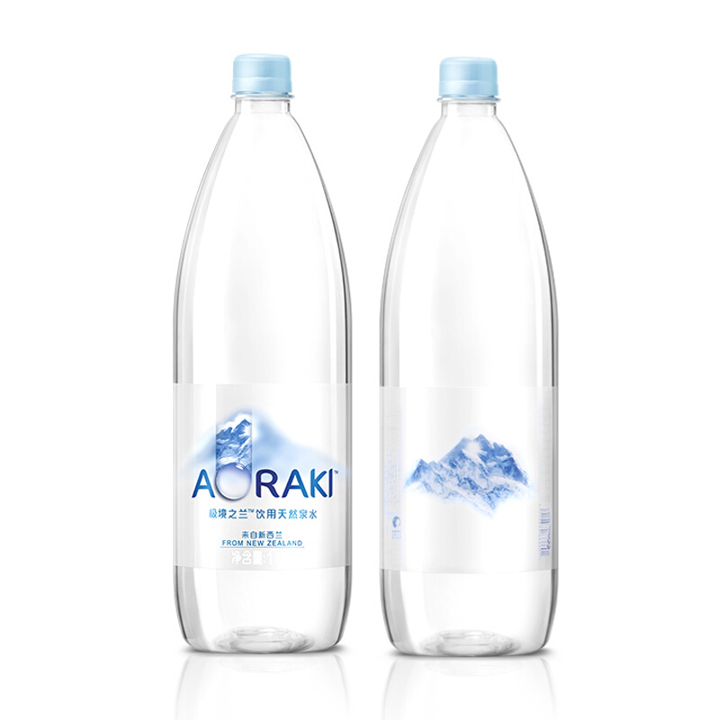 黎贝卡私荐 极境之兰AORAKI 新西兰进口 饮用天然泉水1.5L*10整箱