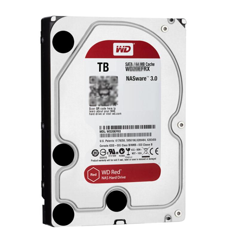 西部数据(WD) NAS专用硬盘 红盘 10TB/SATA3/256M WD100EFRX