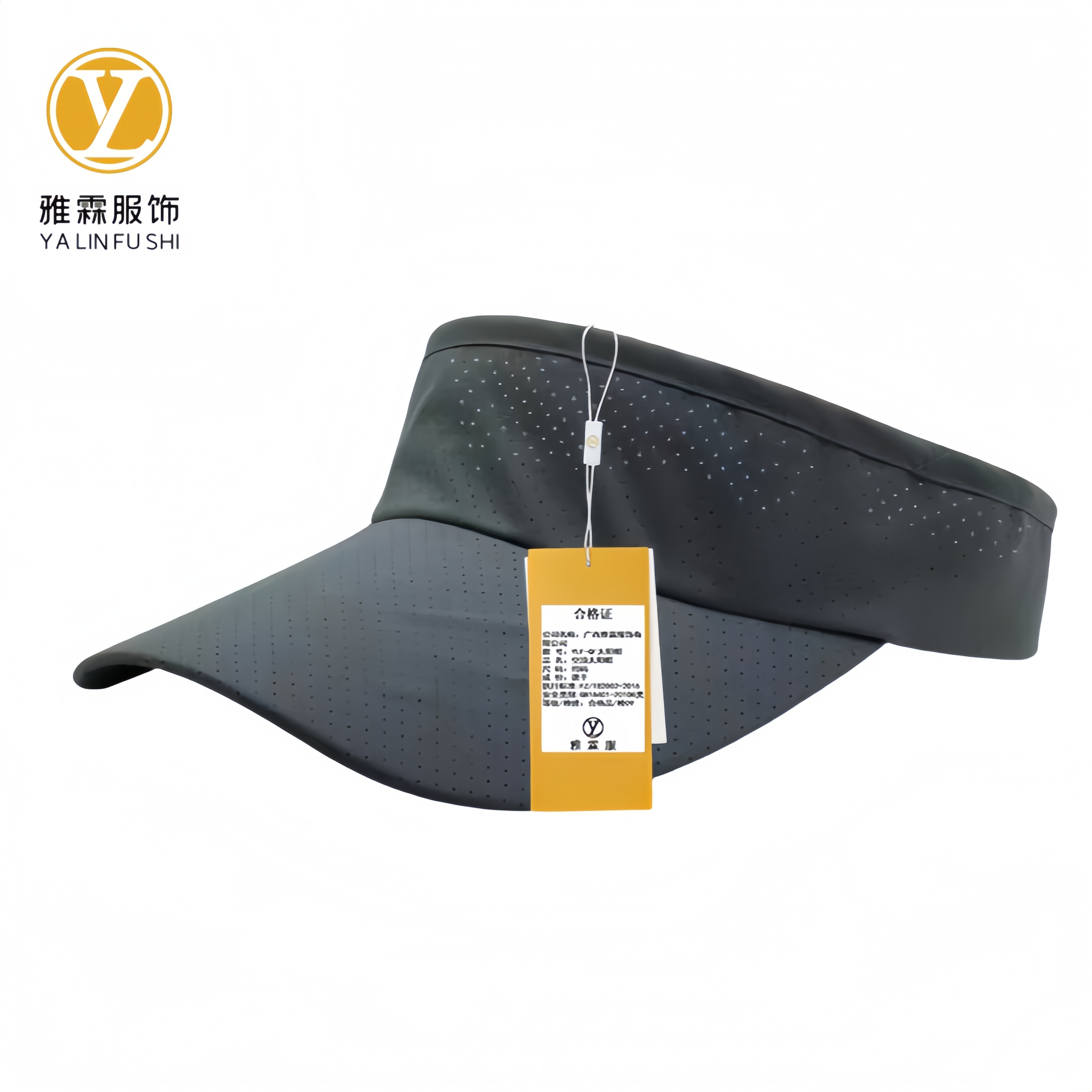 雅霖服 速干空顶太阳帽YLF-GF 顶高清大图