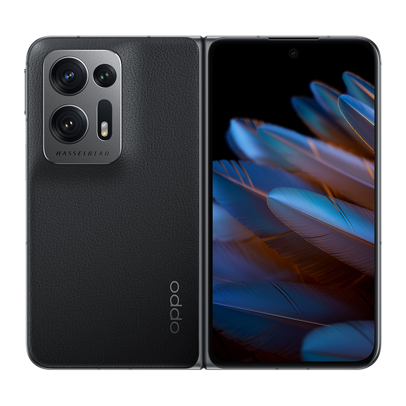 OPPO Find N2 素黑 16GB+512GB 双120Hz镜面折叠屏 自由悬停空间 OPPO | 哈苏 手机影像系统 拍照游戏商务全网通5G折叠手机