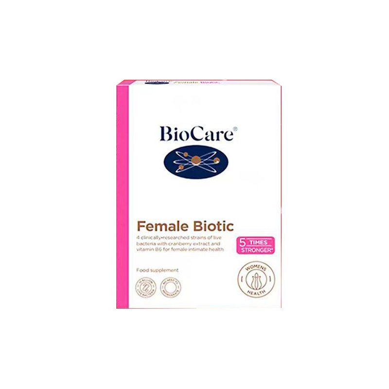 正品Biocare 贝欧科女性益生菌100亿妇科私处蔓越莓胶囊30粒/盒高清大图