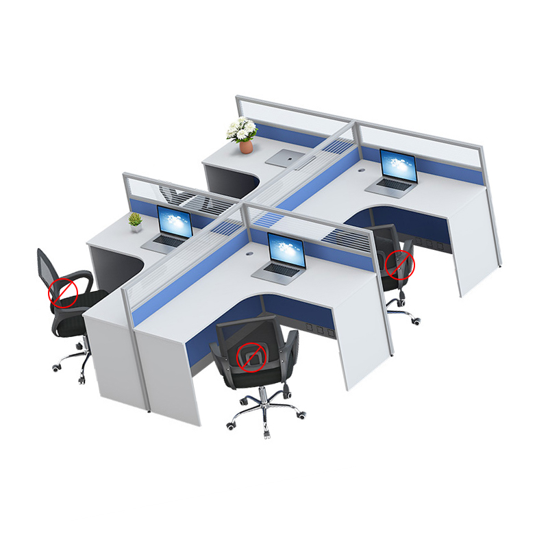 翼澜 职员桌 办公桌 张高清大图