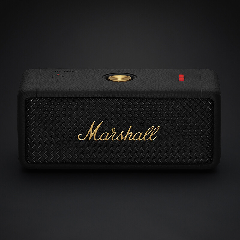 马歇尔(Marshall)EMBERTON II 音箱便携式2代无线蓝牙家用户外防尘防水小音响 黑金色 国行正品
