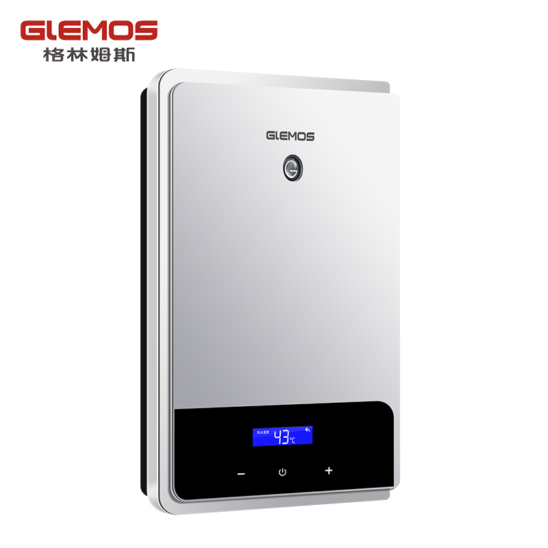 格林姆斯(GLEMOS)GWL-ZL6-75-银色 即热式电热水器恒温速热变频家用小型触摸屏精准控温