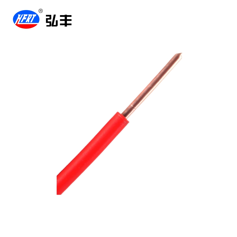 弘丰 阻燃铜塑硬芯电线 ZR-BV 6mm² 米高清大图