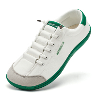 HOBIBEAR男鞋秋季大头鞋一脚蹬大码男鞋子健身鞋户外赤足鞋休闲男鞋 白绿 42码