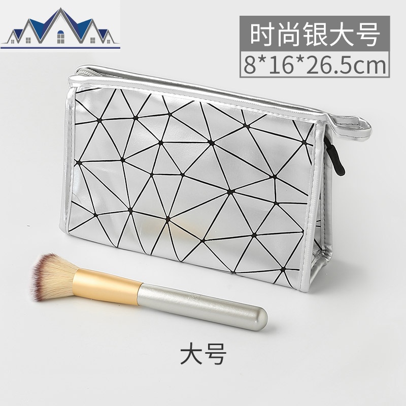 网红化妆包ins风超火洗漱用品袋少女心小号大容量旅行便携收纳盒 三维工匠收纳包高清大图
