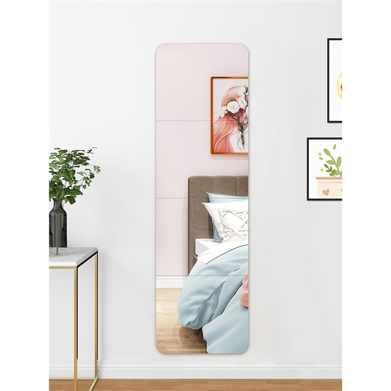 韵美舞灵镜子贴墙自粘全身穿衣镜贴片壁挂粘贴家用挂墙宿舍学生墙面