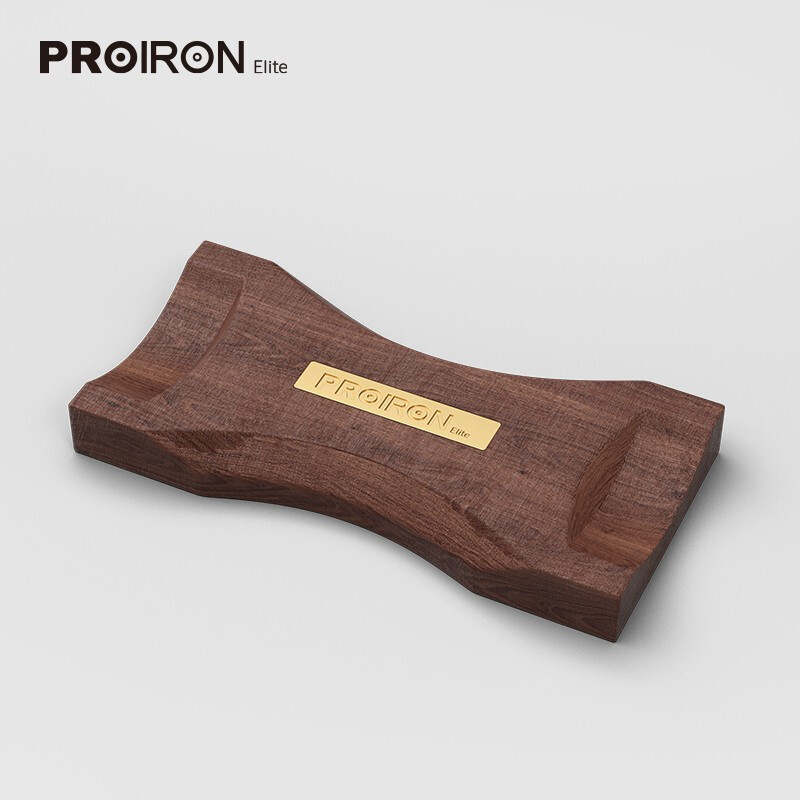 PROIRON普力艾 科檀木铜钢哑铃可订制家用办公室商务健身创意礼物摆件 科檀木铜钢古典款16kg/单只