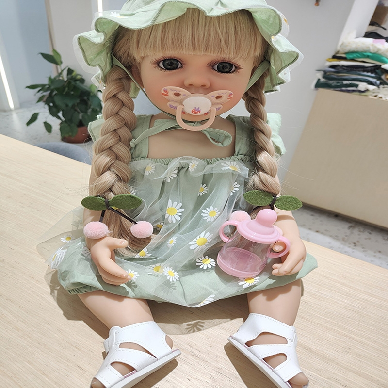 智扣娃娃婴儿软胶女孩玩具公主礼物重生娃娃