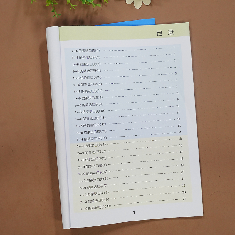 [正版]表内乘法从入门到精通乘法口算本小学数学表内乘法口算本天天练口算题卡强化训练口算心算速算天天练二年级乘法口诀练习高清大图