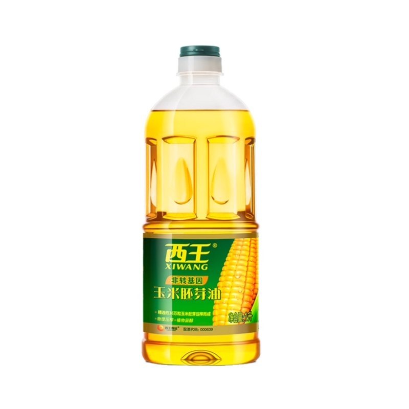 西王 玉米胚芽油玉米油压榨食用油食油1L非转基因(瓶)