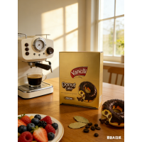 老亚牌巧克力夹心甜甜圈蛋糕糕点