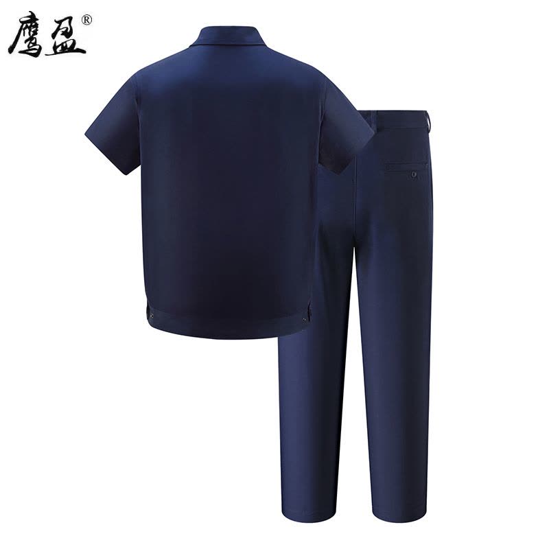 鹰盈 夏装短袖工作服 YY0301 套图片
