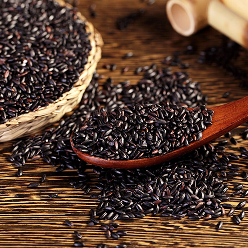 裕道府 有机黑米(黑香米 五谷杂粮 粗粮 粥米伴侣 真空包装)500g