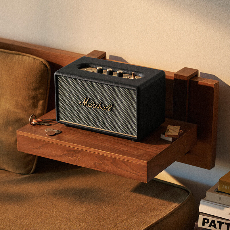 马歇尔marshallactoniii音箱3代无线蓝牙摇滚家用重低音音响黑色