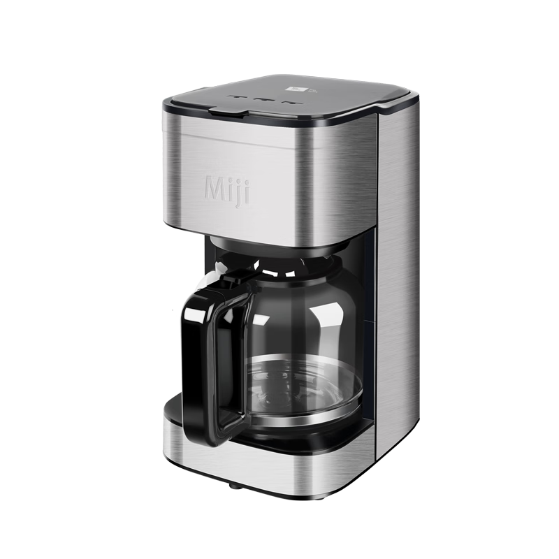 Miji Home Design Germany米技生活 美式咖啡机小型家用多功能冲泡机煮茶器 ACM-252 银色高清大图