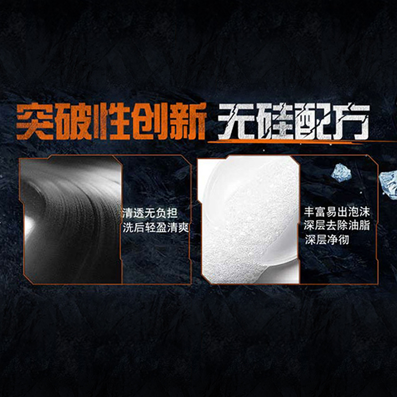 欧莱雅(LOREAL)男士去屑洗发露(薄荷酷爽)200ml(适合所有发质人群,男士洗发水)高清大图