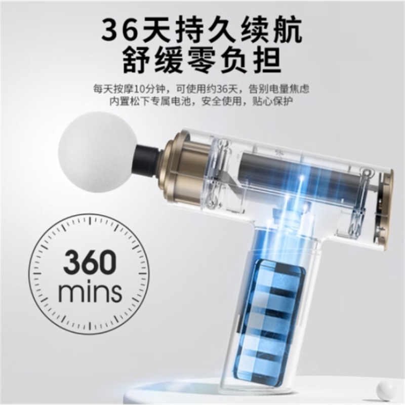 松下筋膜枪器肌肉按摩器便携式颈膜枪专业级迷你按摩仪RAD21