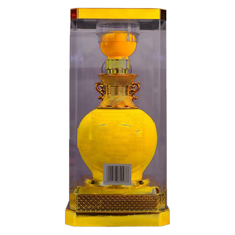 白水杜康u90黄瓶白酒52度500ml单瓶