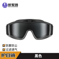 锐军鸿锐军鸿战术护目镜 训练骑行防雾风镜防风沙装备 RJH-FHYJ04黑色