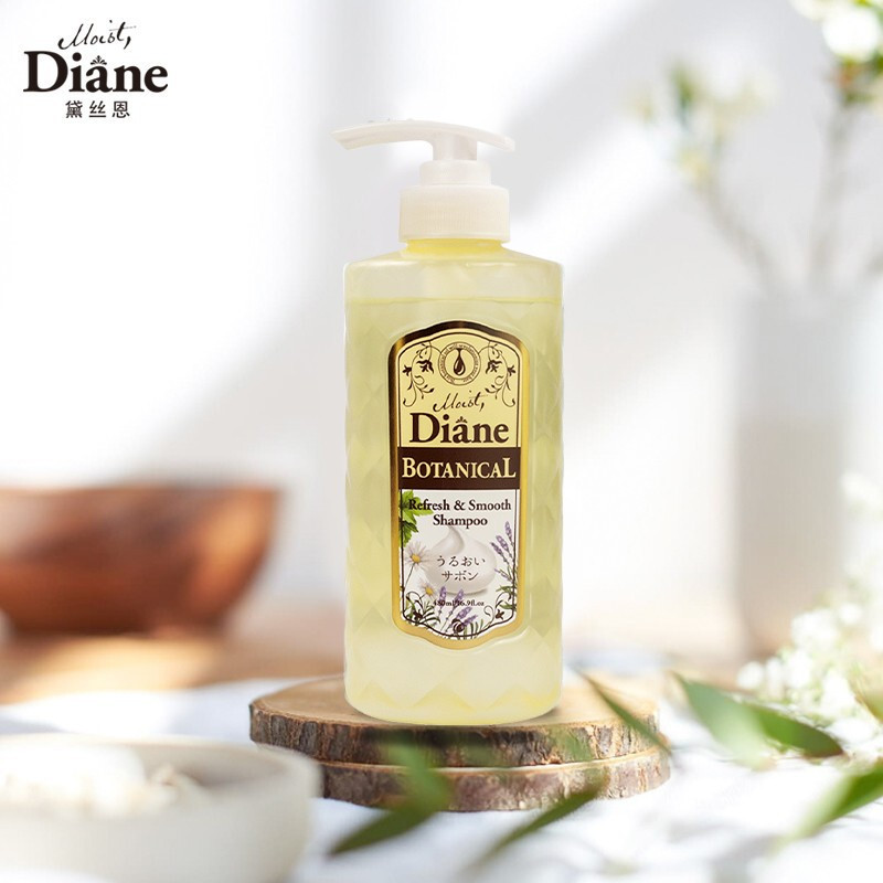 黛丝恩(moist diane)清洁用品植萃洗发水清爽柔顺(黄)报价_参数_图片