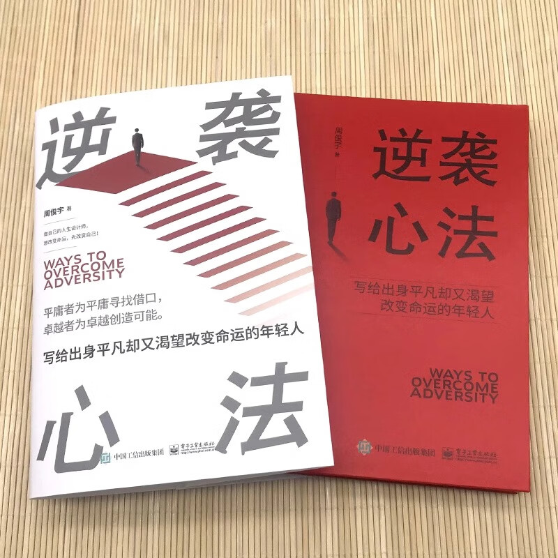 逆袭心法:写给出身平凡却又 渴望改变命运的年轻人 [正版]逆袭心法:写给出身平凡却又 渴望改变命运的年轻人 做自己的人生高清大图
