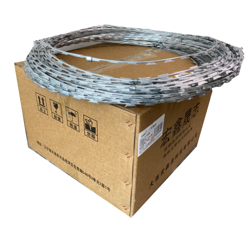 宏鑫晟志 刀片刺网 热镀锌120g(10米/捆) 捆高清大图