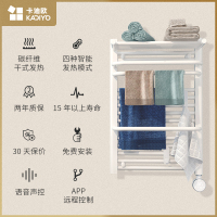 卡迪欧(KADIYO) 201C电热毛巾架家用卫生间置物架壁式毛巾挂架浴室加热烘干架厕所智能碳纤维发热小背篓