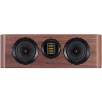 Wharfedale/乐富豪 EVO4.CS 两分频双路高保真发烧无源中置音箱 家用音响 AV音箱 (胡桃木色)