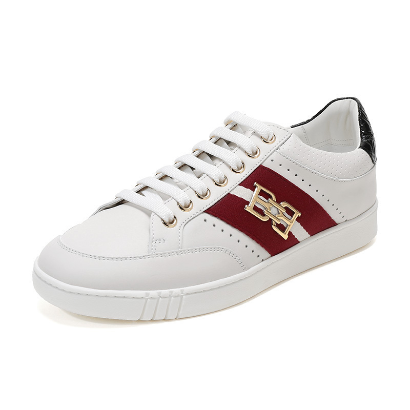 bally巴利男士织物配皮休闲运动鞋板鞋winton